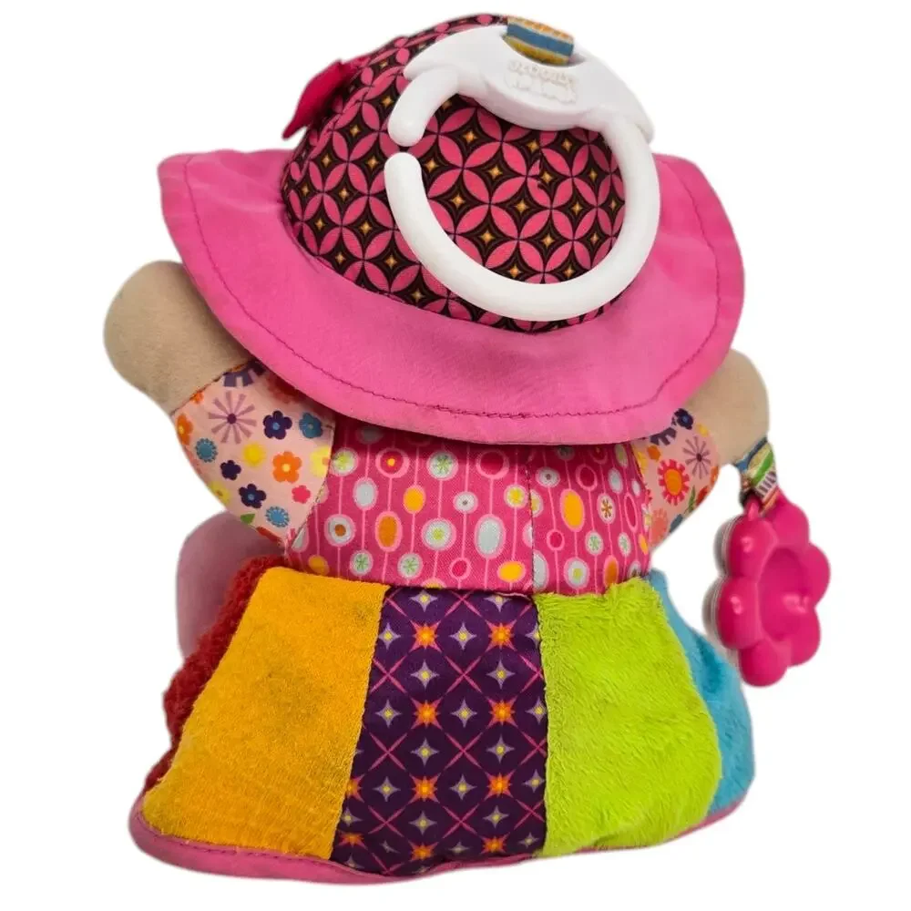 Lamaze My Friend Emily Doll‎ Rattle Baby Sensory Clip On Stuffed Plush Toy 8